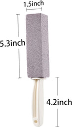 Honoson Pumice Stones for Cleaning with Handle Pumice Sticks for Removing Toilet Bowl Ring, Bath, Household, Kitchen(10 Packs)