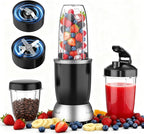 Smoothie Blender Maker 25000RPM Personal Blender for Shakes and Smoothies with 37oz 32oz 23oz Portable Cups Countertop blenders for kitchen, Frozen Drinks, Milkshake, Juice, Ice Crushing, Nuts