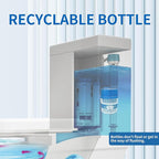 Toilet Bowl Cleaner 6 Bottles,Long-Lasting Toilet Tank Cleaner,Automatic Toilet Bowl Cleaner Tablets in Bottles for Tank Bathroom Powerful Cleaning Easy to Use,Up to 12 Months Total