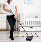 Fuller Brush 17027 Electrostatic Carpet & Floor Sweeper - 9" Cleaning Path - Lightweight - Ideal for Crumby Messes - Works On Carpets & Hard Floor Surfaces - Black