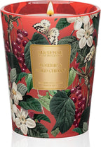 M&SENSE Wild Cherry Scented Candle, Natural Soy Wax Candles 14.1oz 60H Slow Burning Non Toxic, Stress Relief Romantic Gifts for Women Home Decor