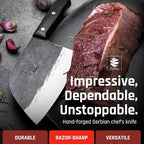 COOLINA Promaja Knife – Carving, BBQ, Meat Cutting, Slicing, Butcher & Chef Knife – Essential Kitchen Tool