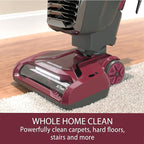 Kenmore BU3040 Intuition Bagged Upright Vacuum Lightweight Cleaner 2-Motor Power Suction with HEPA Filter, 3-in-1 Combination Tool, Handi-Mate for Carpet, Floor, Pet Hair, Red w/No Lift-up