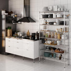 14" Deep x 42" Wide x 74" Height Wire Shelving Kit | 8-Tier | NSF Commercial Storage Rack Unit