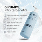 FREY Natural Liquid Fabric Softener & Conditioner | Laundry Softener for Clothing | Works In All Machines + HE | Powered by Natural Ingredients (2-pack, Bergamot Beach)