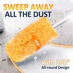 Duster Refills 50 Counts, 360° Heavy Duty Multi Surface Duster Refills for Cleaning, Compatible with Swiffer Dusters