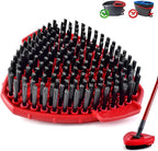 Scrubber Mop Head for Ocedar, Upgrade Scrub Brush for Ocedar, Spin Mop Scrub Brush Head for Ocedar EasyWring 1-Tank, More Bristles Scrub Brush Attachment for Bathroom