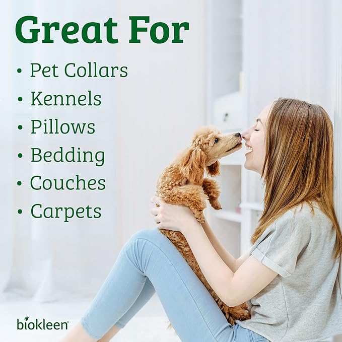 Biokleen Bac-Out Pet Stain Remover - Enzymatic, Natural, Plant-Based Destroys Stains & Odors, Safe for Surfaces & Fabrics, Carpet Cleaner - Eco-Friendly, Lavender Lime Scent, 1 Gallon