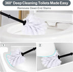 Toilet Brush Holder Set For Bathroom Super Cute Koala Base Solidly Toilet Bowl Brush And Holder Flexible And Durable Style Stylish Toilet Cleaner Brush Saving Storage Space Toilet Brushes For Bathroom