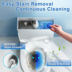 Toilet Bowl Cleaner Tablets 32 Packs-85oz, Ultra-Clean Blue Cleaners for Deodorizing & Descaling, Long-Lasting Automatic Toilet Tank Cleaners, Against Tough Stains