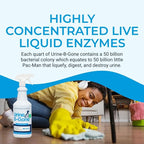 KINZUA ENVIRONMENTAL Urine B-Gone, Professional Enzyme Odor Eliminator & Pet Stain Remover, Human, Cat & Dog Urine Cleaner, Effective on Laundry, Carpets & More, Original Scent, 32oz