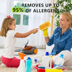 20 Pack Duster Refill for Swiffer,360 Heavy Duty Furniture Duster Refills, Disposable Multi-Surface Microfiber Feather Duster Kit with 1 Handle