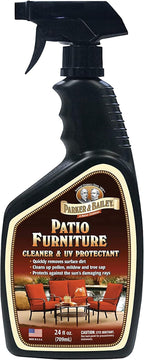 PARKER & BAILEY Patio Furniture Cleaner - Outdoor Furniture Cleaner UV Protectant Outdoor Patio Cleaner Spray Clean Outdoor Cushions Fabric Cleaner for Furniture Upholstery Stain Remover