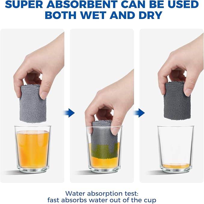 6pcs Dusters Replacement Cloth Retractable Gap Dust Cleaner Cloths, Reusable Microfiber Cloth Cover Washable, Under Furniture Duster Refill for Home Kitchen Household Wall Couch Cleaning Supplies