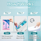 Toilet Bowl Cleaner Tablets 40 Packs, Two Colors Toilet Bowl Cleaners with Sustained-Release Technology, Keep Bathroom Toilet Stain Free and Prevent Limescale Buildup, 106oz