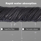 10pcs Thickened Magic Cleaning Cloth, Magic Cleaning Glass Cloth, Streak Free Reusable Microfiber Rag for Car, Window, Mirror, Kitchen (30x30cm)