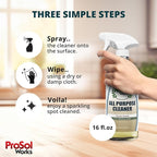 All Purpose Cleaner Cleaning Spray 16 oz - Multi Surface Cleaner Use to Clean Counters, Wood, Stone, Tile, Fabric, Tub & Appliances Revealing Natural Shine & Refreshing Scent