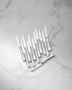 Lenox Portola 12-Piece Steak Knife Set, 3.60 LB, Metallic