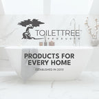 ToiletTree Products Stainless Steel Plunger - Heavy Duty Toilet Bowl Plunger with Holder for Bathroom Essentials and House Cleaning Tools - Stainless Steel, 6.5” x 6.5” x 18.5”