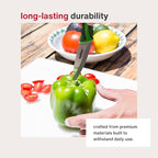 Zyliss Utility Kitchen Knives with Sheath Covers - Dishwasher Safe - Stainless Steel Kitchen Knives Perfect for Cutting Meat, Vegetables & Fruit - 2 Piece 3.25" Paring Set