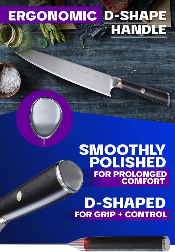 Dalstrong Kiritsuke Chef Knife - 9.5 inch - Phantom Series - Japanese High-Carbon AUS8 Steel Kitchen Knife - Pakkawood Handle Kitchen Knife - Asian Cooking Knife - Sheath Included