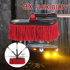 Car Duster Exterior Scratch Free with Extendable Handle,Wax Cotton Hair Car Brush Kit, Auto Detailing Brush for SUV,RV,Truck and Motorcycle,No Lint，Gifts for Men Women