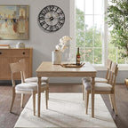 Vantic 24 Inch Large Wall Clock, Arabic Numeral Metal Oversized Wall Clocks for Living Room Decor, Bedroom and Kitchen, Completely Silent, Non Ticking, Battery Operated