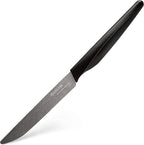 Kyocera 4-piece Ceramic Steak Knife Set, 4.5" Black