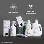 ATTITUDE Liquid Fabric Softener, Plant-Based & Vegan, HE Compatible, Naturally Derived, Wildflowers Scent, 80 Loads, 67.6 Fl Oz