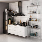 14" Deep x 30" Wide x 86" Height Wire Shelving Kit | 5-Tier | NSF Commercial Storage Rack Unit