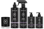 Signature Set, Includes All Purpose Cleaner, Dish Soap, Hand Wash, Hand Cream, & Scented Candle, Highrise