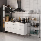 14" Deep x 24" Wide x 54" Height Wire Shelving Kit | 4-Tier | NSF Commercial Storage Rack Unit