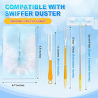 Duster Refill Compatible with Swiffer Hand Duster, Unscented Disposable Heavy Duty Duster Refills, Dusters Refills for Cleaning, Blinds & Ceiling Fan, 20 Count (Handle is Not Included)