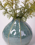 HAUCOZE Ceramic Decorative Vase Modern Decor Statue Table Centerpiece Sculpture Gifts 6.3inch