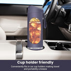 Portable Blender Personal Electric USB，500ML Portable juicer Shakes and Smoothies Blender，Small Blenders，Mixing，Compact、Convenient and Versatile (Purple)