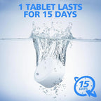 USKICH Toilet Bowl Cleaner - 80 PACK, Household Automatic Toilet Bowl Cleaners with Bleach, Bathroom Toilet Tank Cleaners Tablets with Sustained-Release Technology for Against Tough Stains