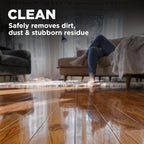 Weiman Hardwood Floor Cleaner for Finished Hardwood, Engineered Flooring, Vinyl & Laminate Surfaces - Streak-Free Shine, No Residue - 32 oz (2 PACK)