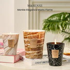 M&SENSE OudWood Scented Candles for Home, 3-Wick Highly Scented Jar Candles, Extra Large Candle 35 Oz 150 Hours Long Lasting Burning, Relaxing Aromatherapy Candle for Stress Relief, Meditation