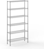 14" Deep x 42" Wide x 86" Height Wire Shelving Kit | 6-Tier | NSF Commercial Storage Rack Unit