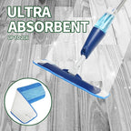 10 Pack Microfiber Cleaning Pads for Bona Mop, Reusable Microfiber Mop Pads for 18 Inch Mop, Hardwood & Hard Surface Floors Replacement Cleaning Mop Pads, Machine Washes