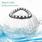 10 PCS Spin Mop Replacement Head for Ocedar,100% Microfiber Mop Heads Replacements with Cedar Mop Replace,360 Degree Round Refill Mop Head for Easy House Cleaning Floor Mopping,Make Cleaning Easier