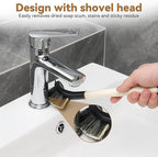 2 Pcs Cleaning Brush, Crevice Scrub Brushes for Bathroom, Kitchen, Toilet, Window Gap, Multifunctional Cleaning Tool for Thin Gap