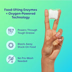 Dropps UltraWash Dishwasher Pods, Unscented (120 Count) - Biobased Power Deep Clean Dishwasher Detergent Tablets for Sparkling Shiny Dishes - No Rinse Aid or Pre-Wash Needed - Dishwashing Pods