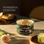 Over 50 Hours Jar Candle - 4-Wick Long-Lasting Scented Candles, 18oz Natural Soy Wax Candle for Home, Candle Gifts for Women & Men, Holiday Cookies