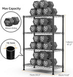 1000 lbs Storage Shelving Steel Heavy Duty 4-Tier Utility Shelving Unit Steel Organizer Wire Rack for Home,Kitchen,Office (13.7" D x 29.5" W x 47.2" H)