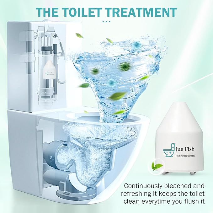 Toilet Cleaner,2025 New Toilets Bowl Cleaning, Long-Lasting Fresh Scent, Automatic Refreshes Toilets, Long-Lasting Bowl Cleaner Fresh Scent