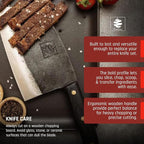 COOLINA Promaja Knife – Carving, BBQ, Meat Cutting, Slicing, Butcher & Chef Knife – Essential Kitchen Tool