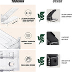 Adjustable Shoe Slots Organizer,8PACK Transparent Shoe Stackers Shoe Rack Holder Shoe Space Savers Double Layer Stack Shoe Racks for Closet Organization(Transparent)