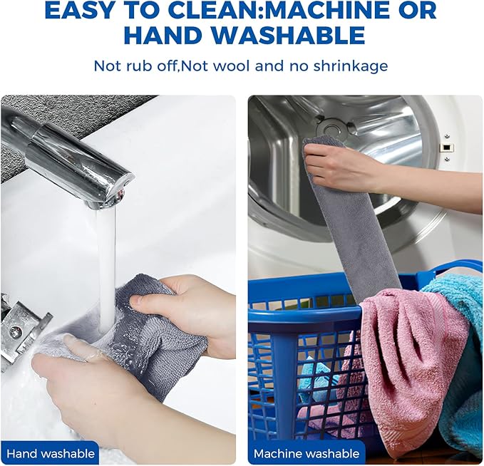 6pcs Dusters Replacement Cloth Retractable Gap Dust Cleaner Cloths, Reusable Microfiber Cloth Cover Washable, Under Furniture Duster Refill for Home Kitchen Household Wall Couch Cleaning Supplies