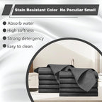 10pcs Thickened Magic Cleaning Cloth, Magic Cleaning Glass Cloth, Streak Free Reusable Microfiber Rag for Car, Window, Mirror, Kitchen (30x30cm)